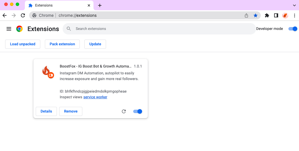TikTok Comment Exporter chrome extension install done